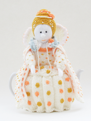 The Virgin Queen tea cosy