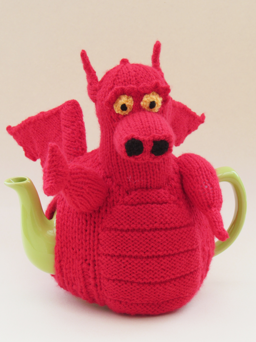 Welsh Dragon knitting pattern