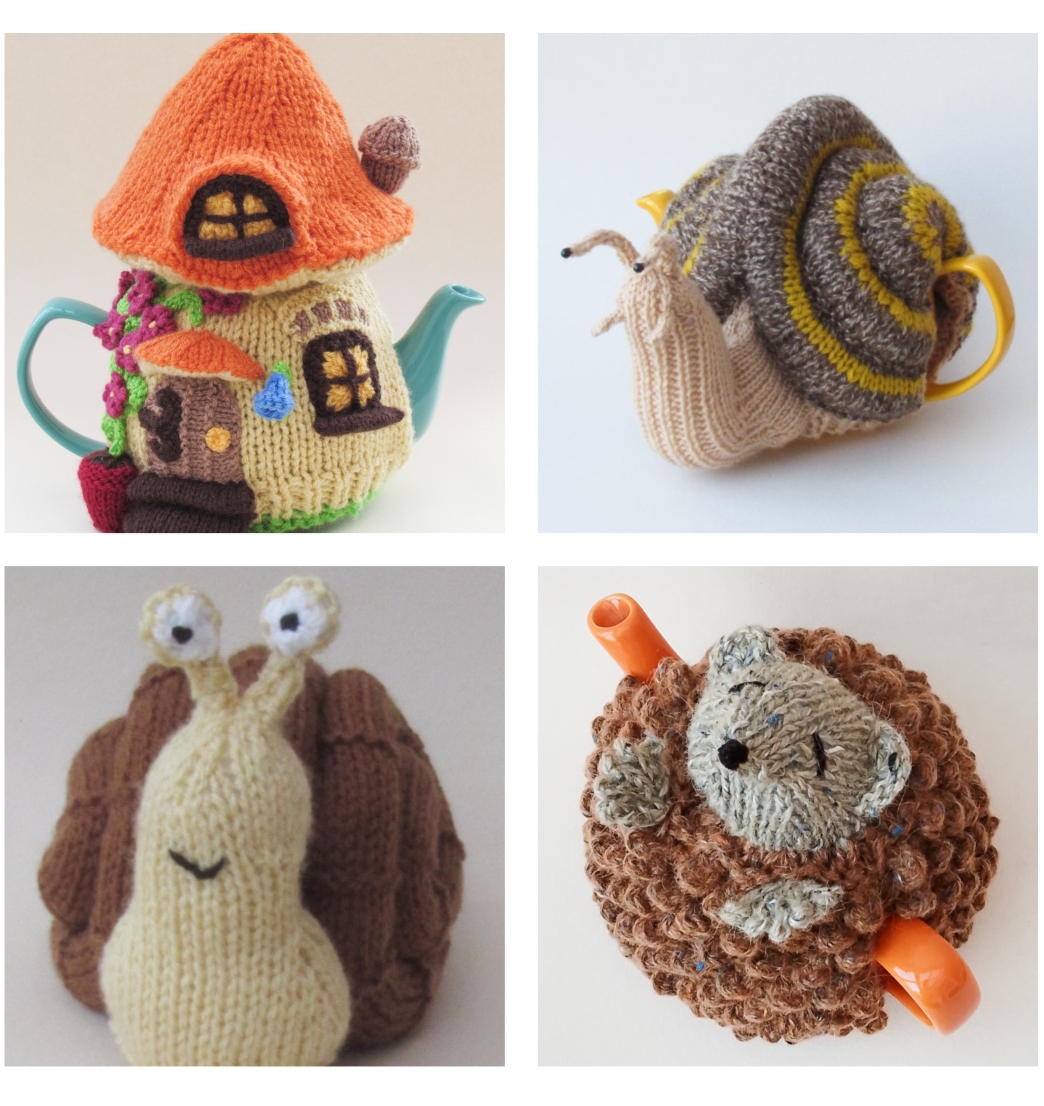 Woodland Creatures Knitting Pattern Set